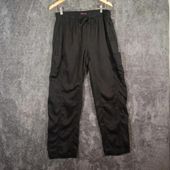 Johnny was leeshie work wear pant black cargo style 100% lyocell size Medium - Picture 1 of 6